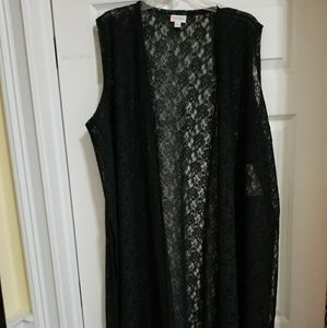 *UNICORN* Noir Lularoe Lace Joy